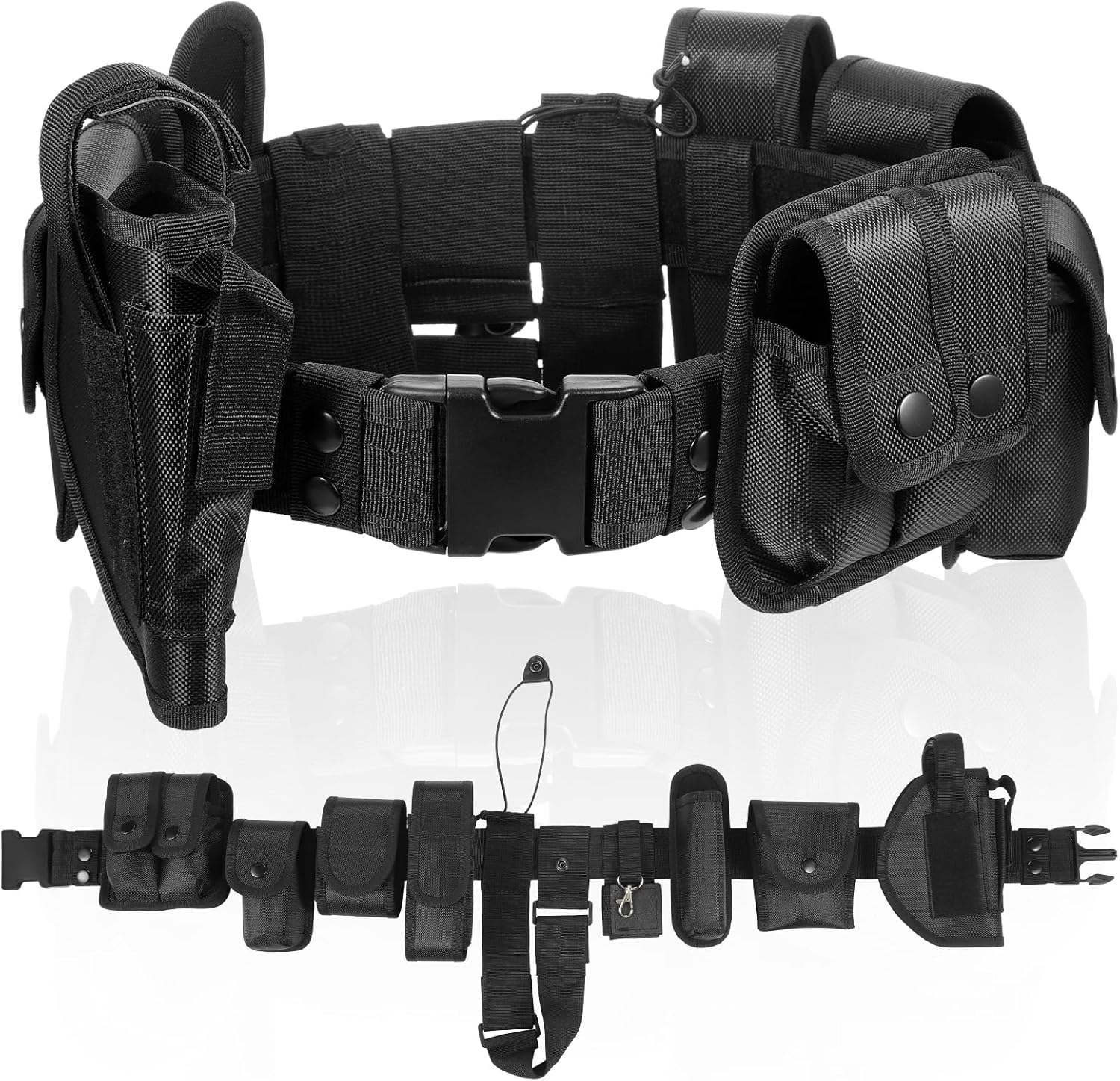 Men'S Formal Wear Belt - ตํารวจ Security Duty เข็มขัด Correctional Officers