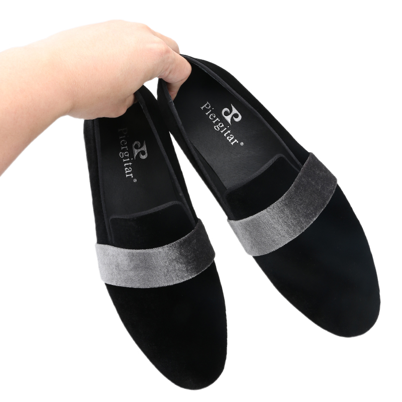 Piergitar รองเท้าสลิปออนกำมะหย - Men'S Formal Style บทวิจารณ์และราคา