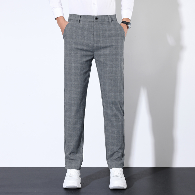 ผ้าฝ้ายลายสก๊อตลายคลาสสิกกางเก - Men Formal Wear Wedding บทวิจารณ์และราคา