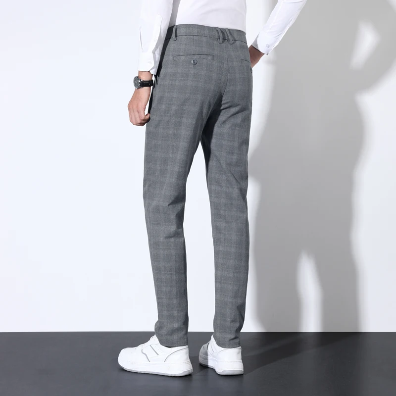 ผ้าฝ้ายลายสก๊อตลายคลาสสิกกางเก - Men Formal Wear Wedding บทวิจารณ์และราคา