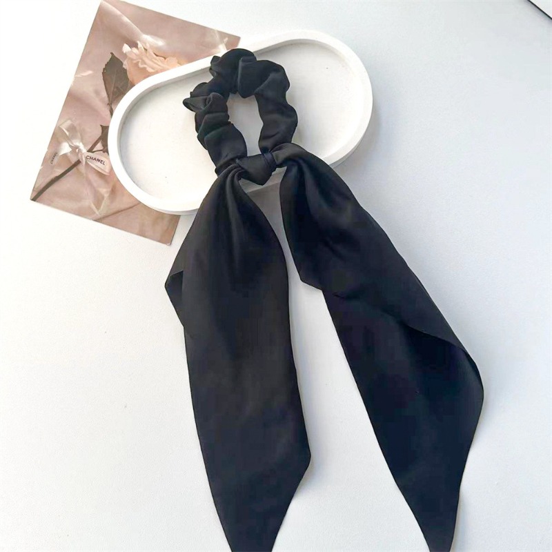 1 ชิ้น ยางรัดผมแบบริบบิ้นซาติน - Satin Bow Tie บทวิจารณ์และราคา