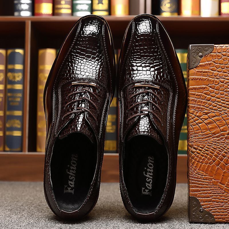 รองเท้าหนังแก้วผู้ชายสไตล์อังก - Men'S Formal Style บทวิจารณ์และราคา