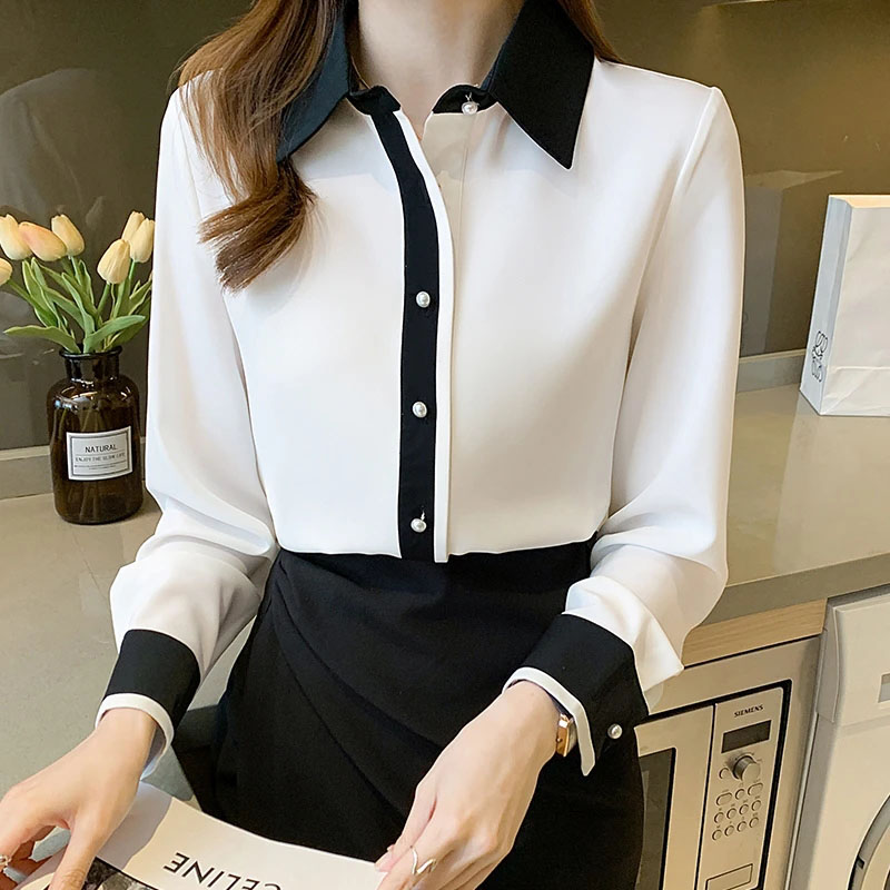 เสื้อชีฟองสีขาวสำหรับผู้หญิง ส - Men'S Formal Style บทวิจารณ์และราคา
