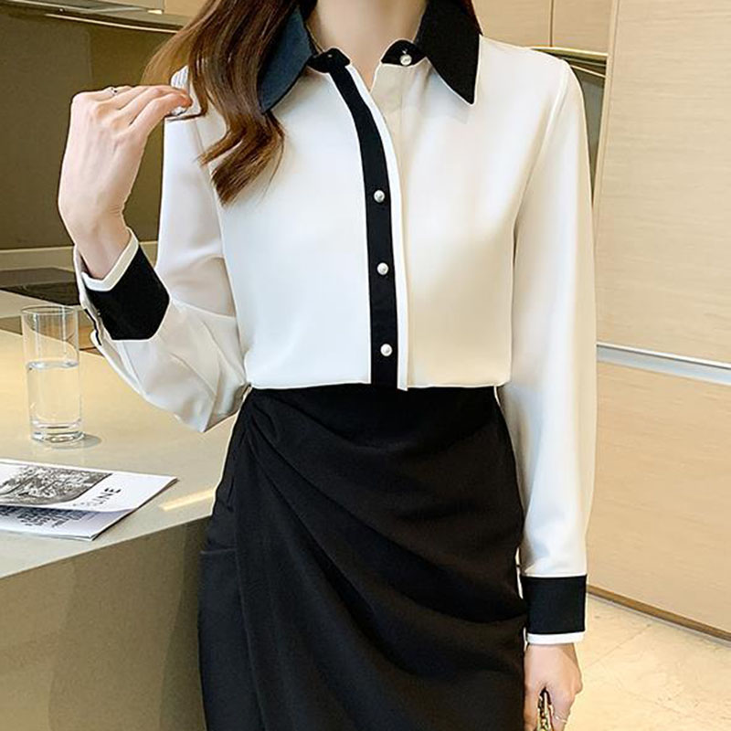 เสื้อชีฟองสีขาวสำหรับผู้หญิง ส - Men'S Formal Style บทวิจารณ์และราคา