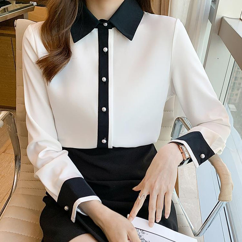 เสื้อชีฟองสีขาวสำหรับผู้หญิง ส - Men'S Formal Style บทวิจารณ์และราคา