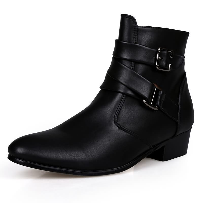 ผู้ชายหรูหรารองเท้าหนังเชลซีรอ - Men'S Formal Style บทวิจารณ์และราคา