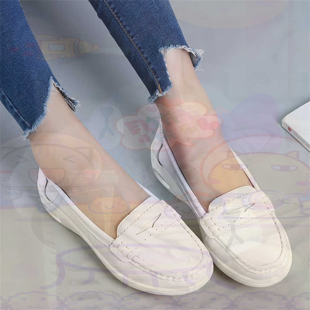 Soft SLIP-ON สตรีขนาดใหญ่รองเท - Men'S Health Formal Wear บทวิจารณ์และราคา