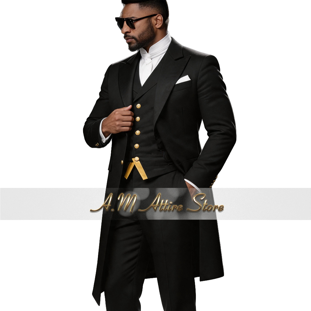 ชุดแต่งงานสำหรับผู้ชาย สีฟ้า 3 - Men Formal Wear Wedding บทวิจารณ์และราคา
